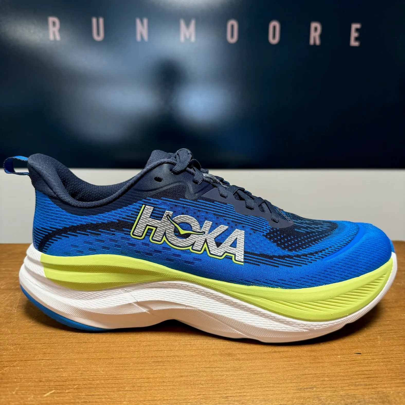 Hoka Men's Skyflow VARSITY NAVY / ELECTRIC COBALT
