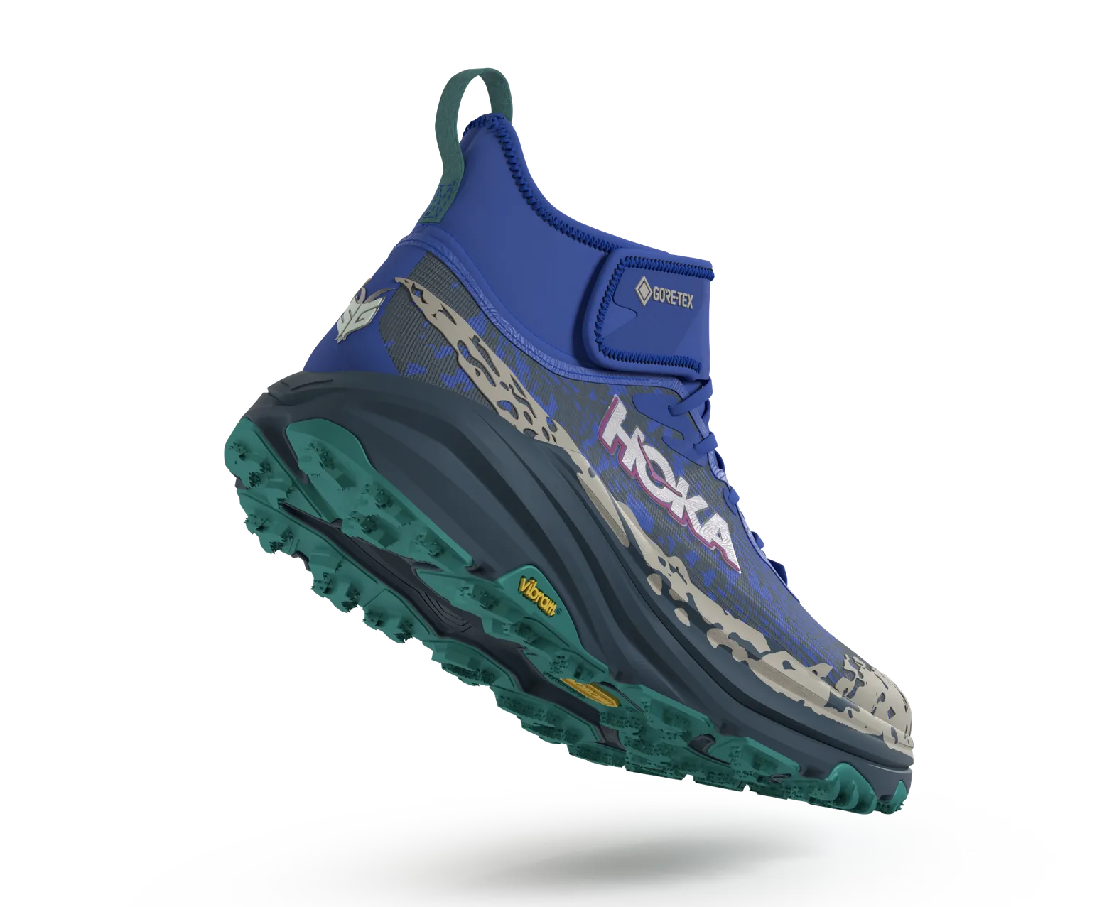 new men\'s 8 hoka one one speedgoat 6 mid GTX goretex blue Hoka Men main image 3